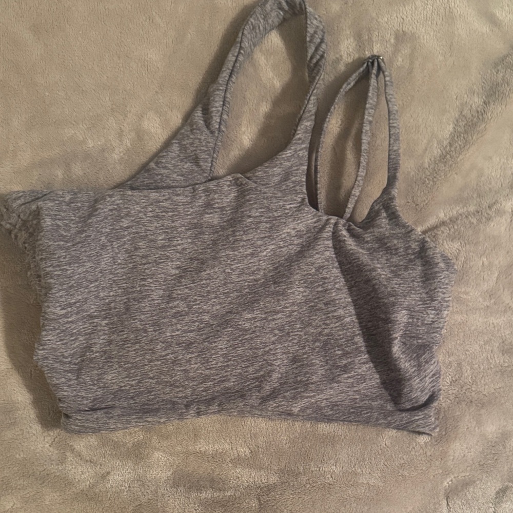 Bombshell Sportswear Gray Sports Bra